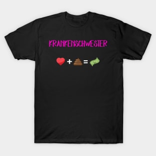 Lustiges Altenpflege/in Krankenschwester T-Shirt